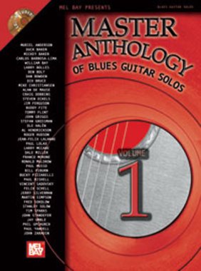 Master Anthology of Blues Guitar Solos Volume 1 Book/Online Audio