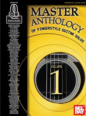 Master Anthology of Fingerstyle Guitar Solos Vol 1, Book + Web Audio