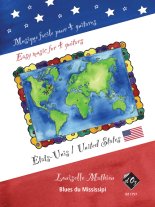 Mathieu | Musique Facile Pour 4 Guitares - etats-Unis Blues Du Mississippi for 4 guitars