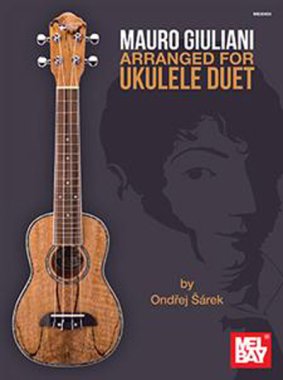 Mauro Giuliani arranged for Ukulele Duet by Ondrej Sarek (Book)