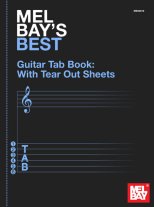 Mel Bay's Best Guitar Tab Book with Tear Out Sheets