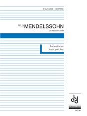 Mendelssohn | Six Romances Sans Paroles for 4 guitars