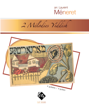 Meneret | 2 Melodies Yiddish for 4 guitars