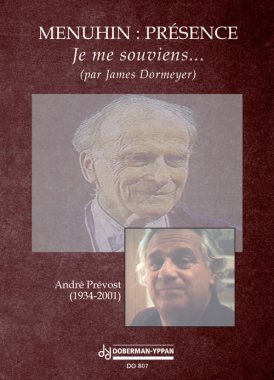 Menuhin | Presence, Je Me Souviens DVD