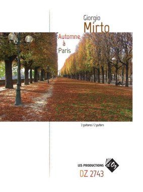 Mirto | Automne a Paris for 2 guitars