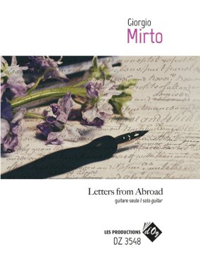 Mirto | Letters from Abroad for solo guitar