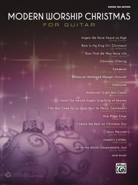 Modern Worship Christmas for Guitar and voice