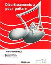 Montreuil | Divertissements, Vol. 2 for solo guitar