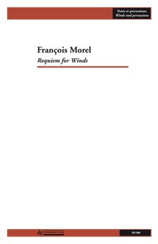 Morel | Requiem For Winds for woodwind, brass, harp and percussion