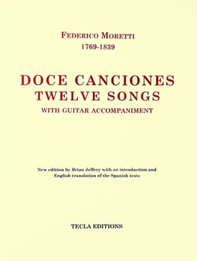 Moretti | Doce Canciones for voice and guitar | PDF Download