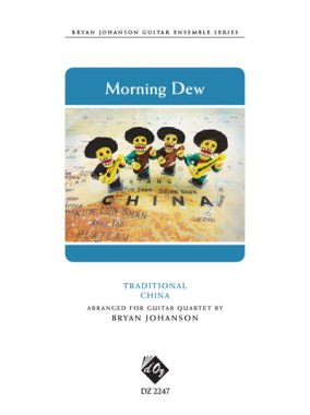 Morning Dew arr Bryan Johanson for guitar quartet
