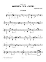 Mourat | 6 couleurs pour 6 cordes for solo guitar