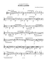 Mourat | Suite Latino for solo guitar