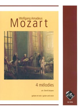 Mozart | 4 Melodies arr. by Jacques for guitar and vocals