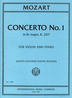 Mozart | Concerto No. 1 In Bb Major (For Vln & Pno)