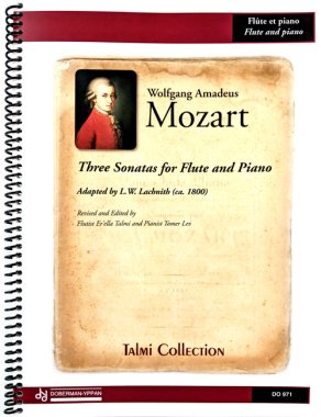 Mozart | Three Sonatas arr. by Lachnith for flute and piano