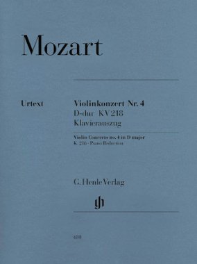 Mozart | Violin Concerto No. 4 in D Major violin and pno