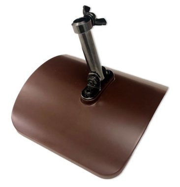 Murata Base and Pole with wing-nut, Black (bottom combo)