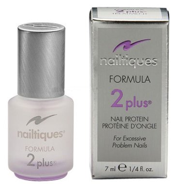 Nailtiques Formula 2 Plus Nail Protein .25 fl oz bottle, purple
