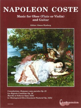 Napoleon Coste - Music for Oboe and Guitar (Flute or Violin)