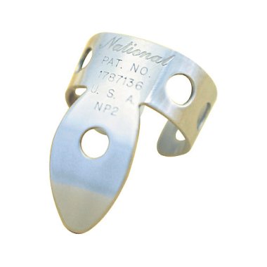 National Metal Finger Pick NP2, Nickel Silver, One Pick