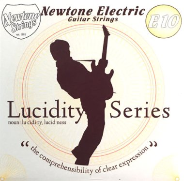 Newtone E10 Lucidity Series Round Core Electric Guitar Strings 10-43