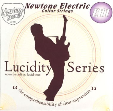 Newtone E11 Lucidity Series Round Core Electric Guitar Strings 11-47