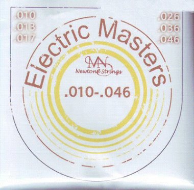 Newtone Electric Masters EM-1046 Round Core Electric Guitar 10-46