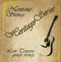 Newtone Heritage NHS-011 Low Tension Acoustic Guitar Strings 11-47