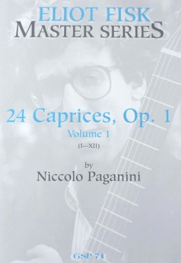 Nicolo Paganini, 24 Caprices, Op. 1 Vol. 1 (I-XII)