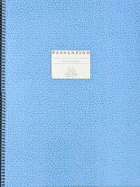 No. 65. Spiral Book: 12-stave Passantino Manuscript Paper, 32 pages