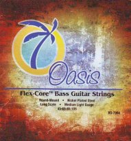 Oasis Electric Bass 4-String Long Scale, Full Set