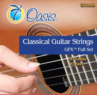 Oasis GPX+ Carbon HT Classical Guitar Strings GX1000H, Full Set