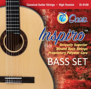 Oasis IS-456HT Inspiro HT Classical Guitar Strings, Bass Set