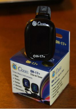Oasis OH-17+ Clip-On Chromatic Multiple Instrument Tuner