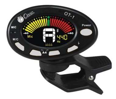 Oasis OT-1 Clip On Compact Chromatic Tuner with Metronome