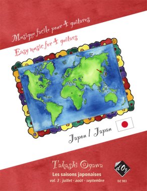 Ogawa | Musique Facile Pour 4 Guit Japon Les Saisons Japonaises Vol. 3 for 4 guitars