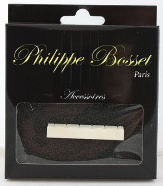 OLD Philippe Bosset Carved Bone Classical Nut PBACC05