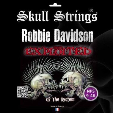 OLD Skull Strings Robbie Davidson Signature Set, Nickel Plated Steel 9-46