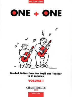 One + One Graded Guitar Duos for Pupil & Teacher, Vol. 1 Pupil's Part