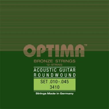 Optima 1727-12EL Roundwound Bronze Acoustic 12 String 10-45