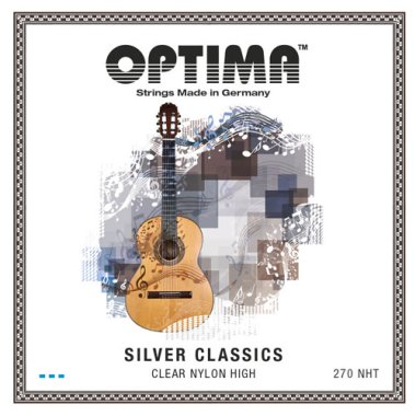 Optima 270.NHT Silver Classics Clear Nylon High Tension