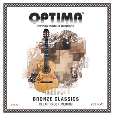 Optima 280.NMT Bronze Classics Clear Nylon Medium Tension
