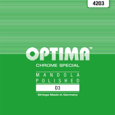 Optima Chrome Special 4203 Mandola String Loop-End D .039