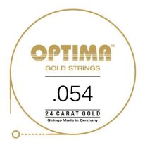Optima GE054 24K Gold Plated .054, Wound Single String