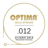 Optima GPS012 24K Gold Plated .012, Single String