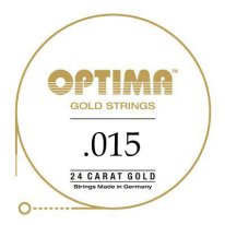 Optima GPS015 24K Gold Plated .015, Single String