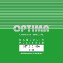 Optima Mandolin Chrome Special Light Gauge (.010 -.036), Full Set