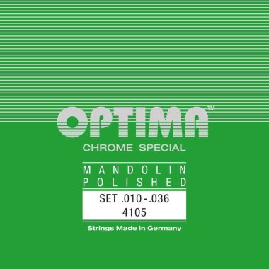Optima Mandolin Chrome Special Light Gauge (.010 -.036), Full Set