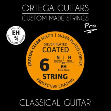 Ortega Pro NYP44EH Extra-Hard Tension Classical Strings, Full Set